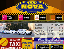 Tablet Screenshot of novataxi.ro