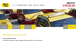 Desktop Screenshot of novataxi.ch