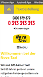 Mobile Screenshot of novataxi.ch